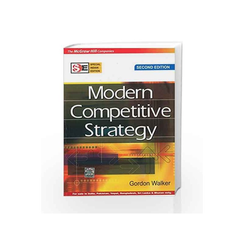 MODERN COMPETITIVE STRATEGY by Gordon Walker Book-9780070668201