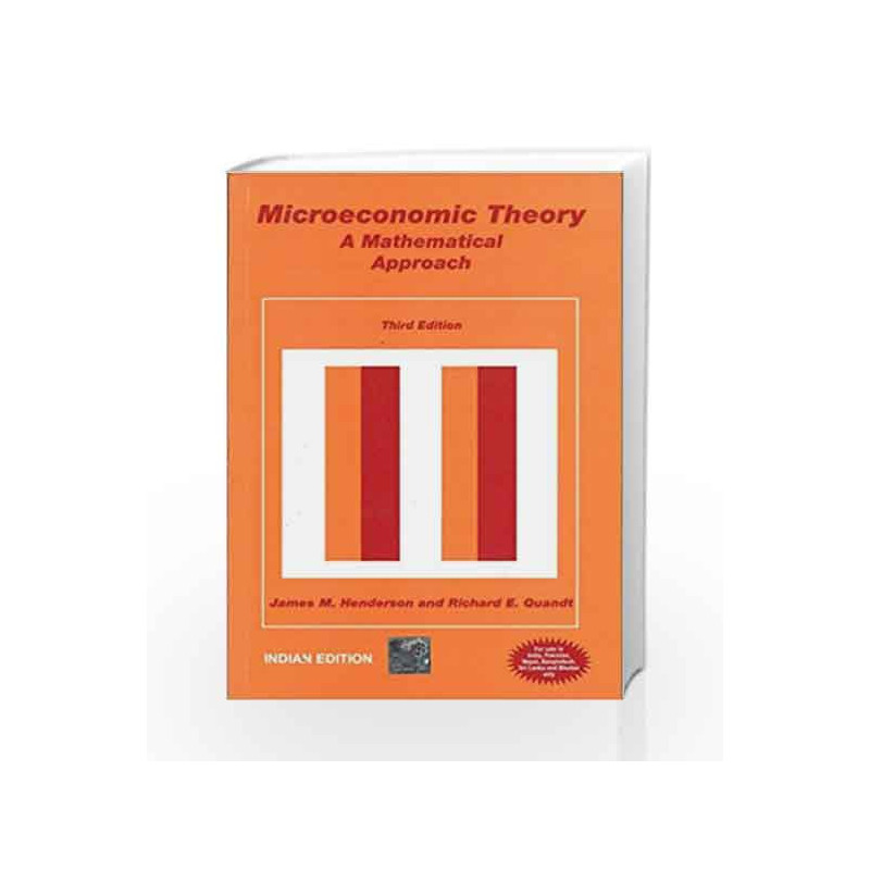 MICROECONOMIC THOERY 3/E by N/A Henderson Book-9780070582477