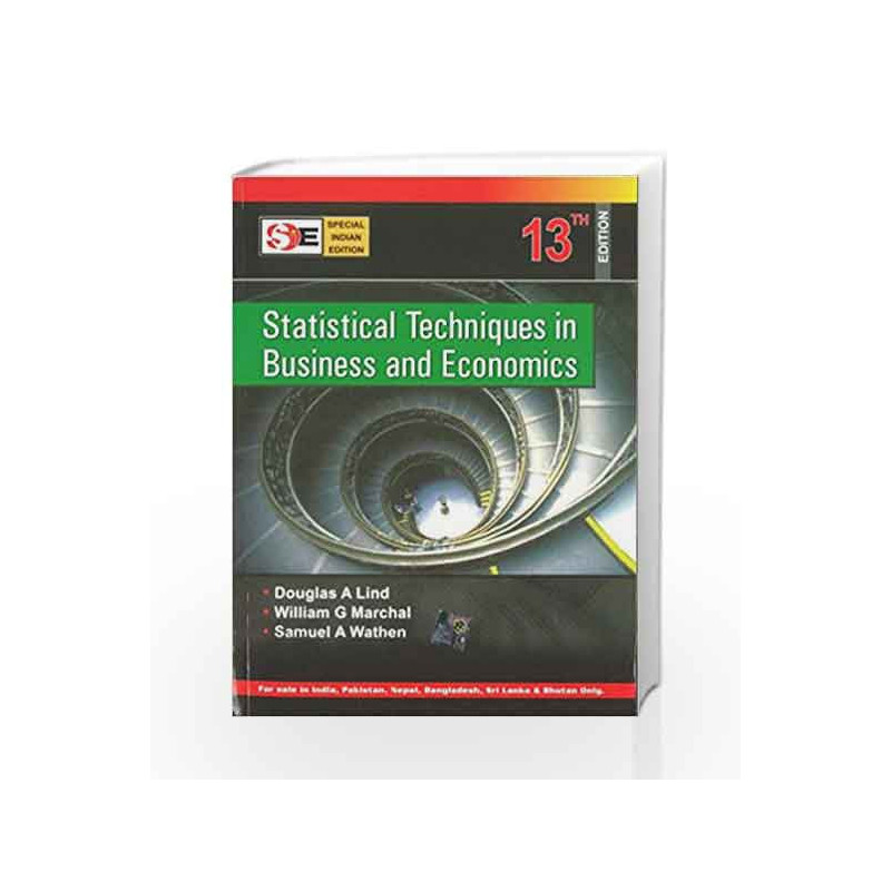 Statistical Techniques in Business and Economics with Student Cd (SIE) by Douglas Lind Book-9780070667075