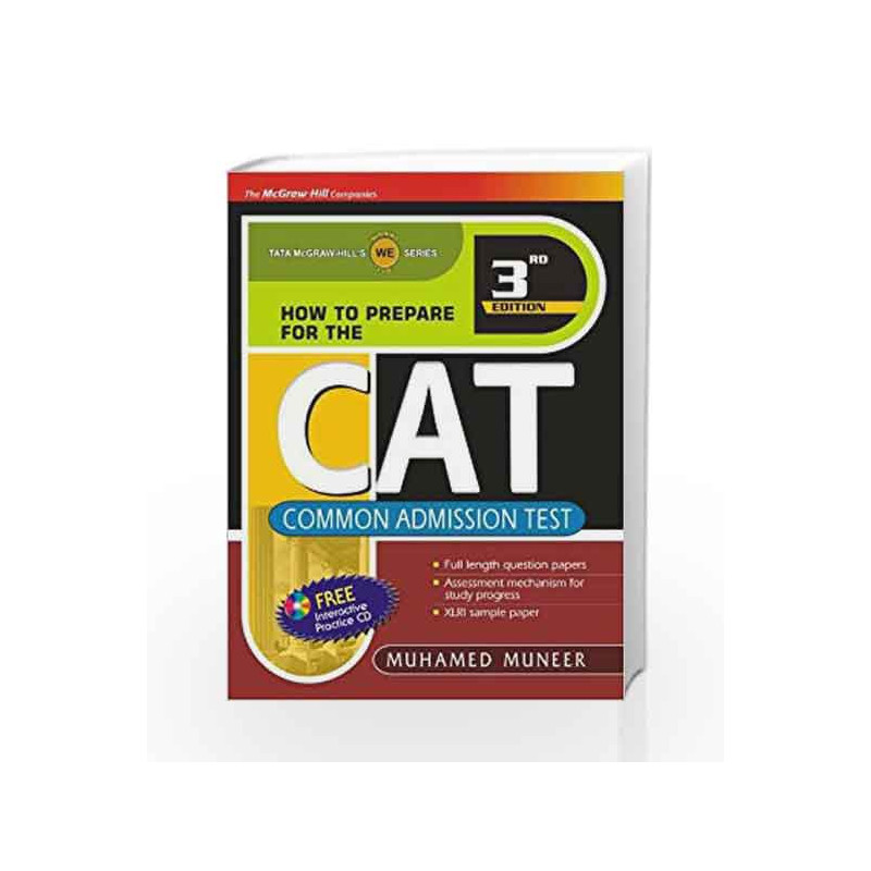 How to Prepare for the CAT, 3/e by Muhamed Muneer Book-9780070635784