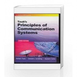 Taub's Principles of Communication Systems by Herbert Taub Book-9780070648111