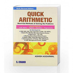 Quick Arithmetic (Old edition) by Aggarwal Ashish Book-9788121923873