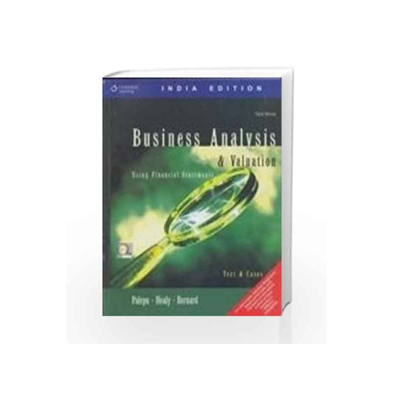 Business Analysis And Valuation by Palepu Book-9788131501511