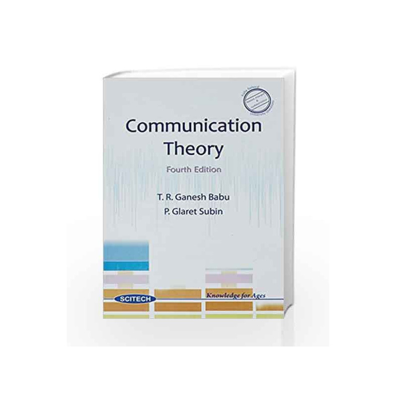 Communication Theory by Babu Ganesh Book-9788183715058