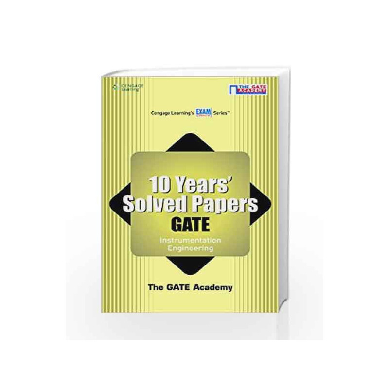 10 Year's Solved Papers GATE: Instrumentation Engineering by The Gate Academy Book-9788131517277