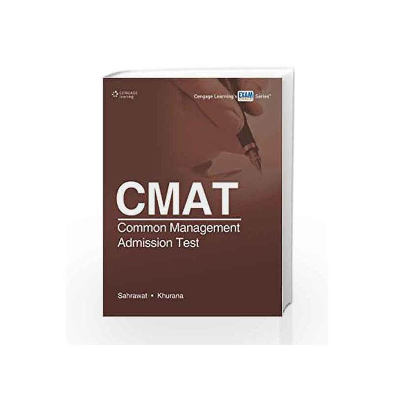 CMAT: Common Management Admission Test by Deekshant Sahrawat Book-9788131516539