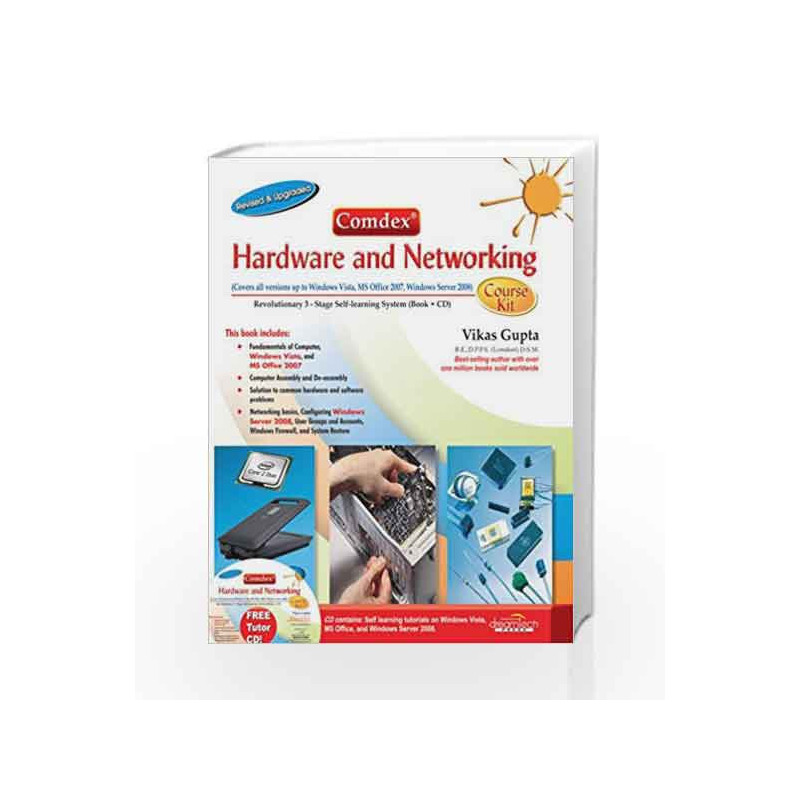 Comdex Hardware and Networking Course Kit, Revised and Upgraded by Vikas Gupta Book-9788177229219
