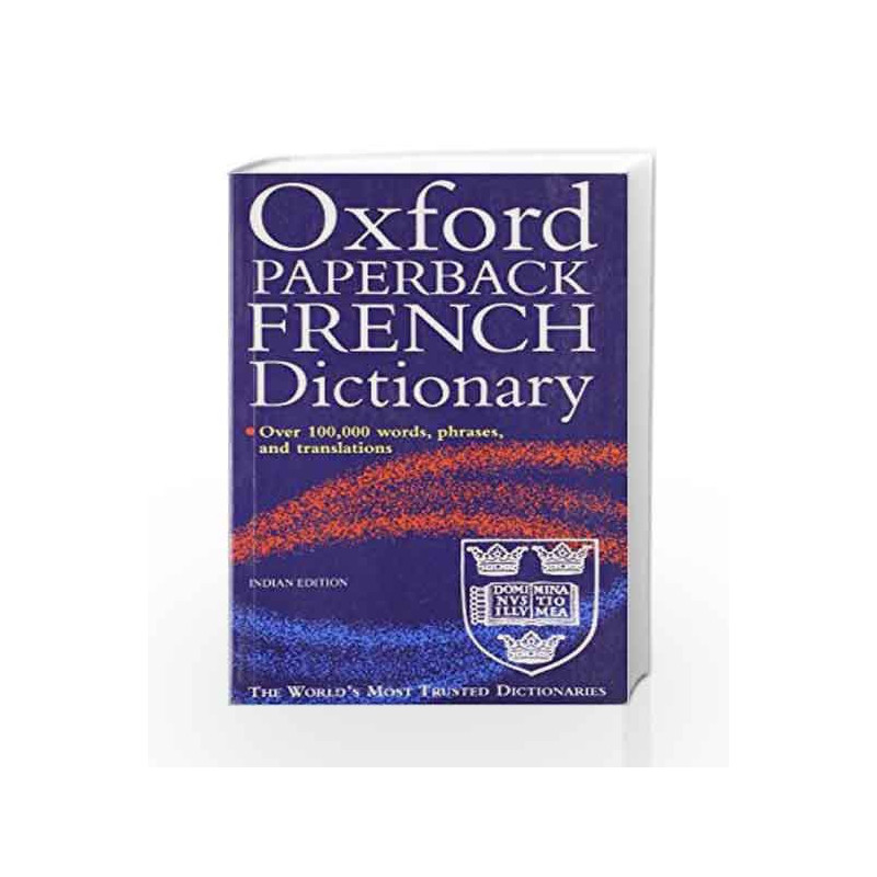 Oxford Paperback French Dictionary, 3rd Edition by Chalmers Michael Janes Book-9780195685343