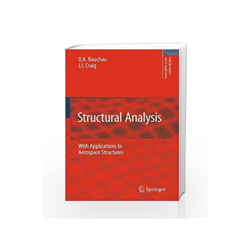 Structural Analysis by Bauchau O. A. Et.Al Book-9788132208952