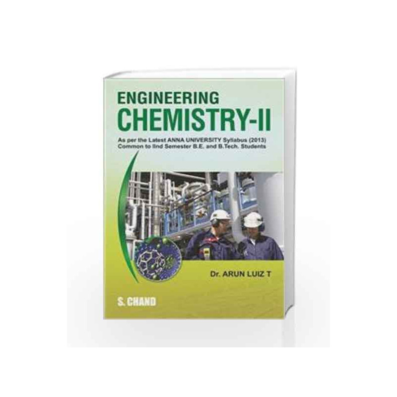 Engineering Chemistry-II (Anna University) by T. Arun Luiz Book-9789384857257