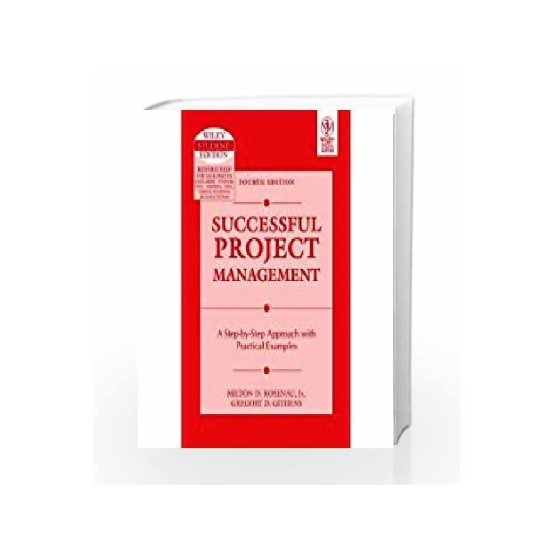 Successful Project Management by Milton D. Rosenau Book-9788126508693