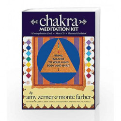 Chakra Meditation Kit: Bring Balance to Your Mind, Body and Spirit by Monte Farber Book-9780978696818