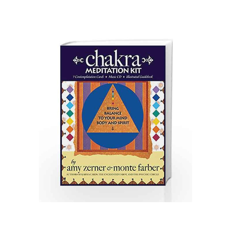 Chakra Meditation Kit: Bring Balance to Your Mind, Body and Spirit by Monte Farber Book-9780978696818