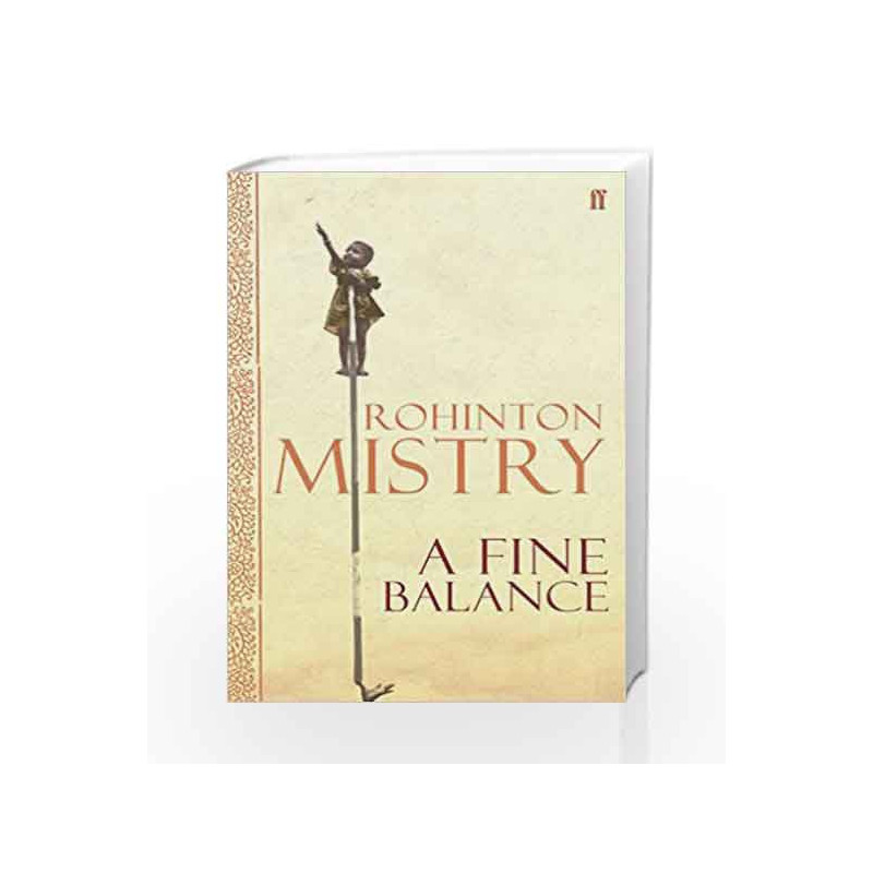 A Fine Balance by Rohinton Mistry Book-9780571230587