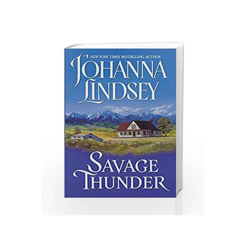 Savage Thunder (Wyoming-Western Series) by Johanna Lindsey Book-9780380753000