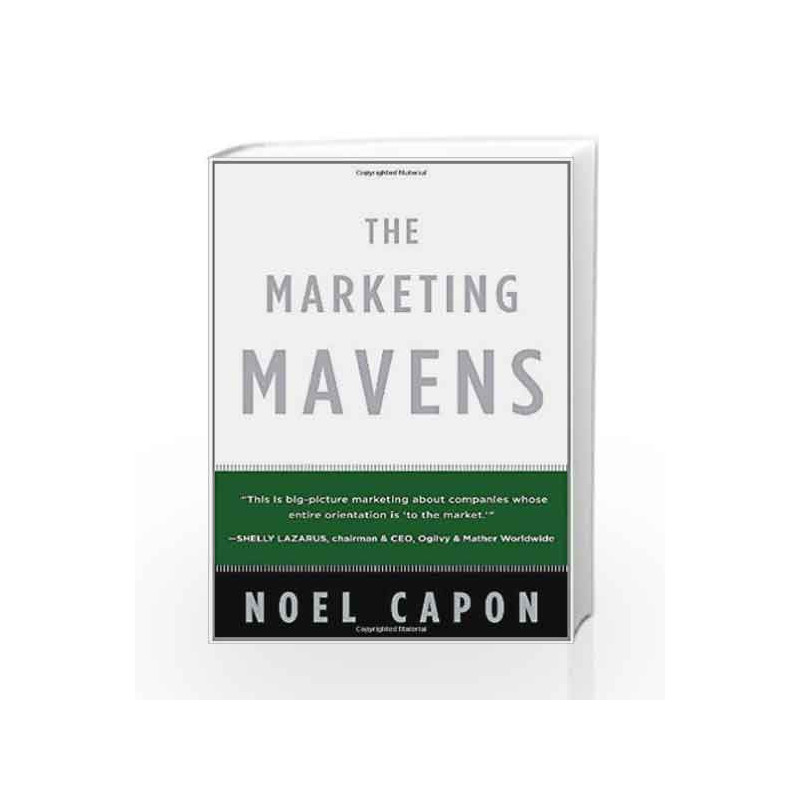 The Marketing Mavens by Noel Capon Book-9780307354099