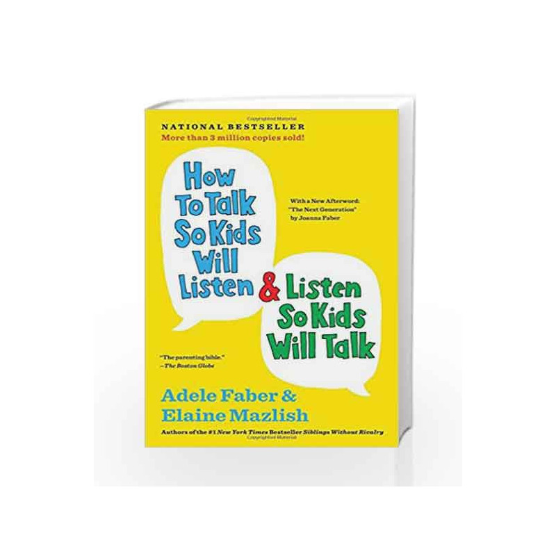 How to Talk So Kids Will Listen & Listen So Kids Will Talk by Adele Faber Book-9781848123090