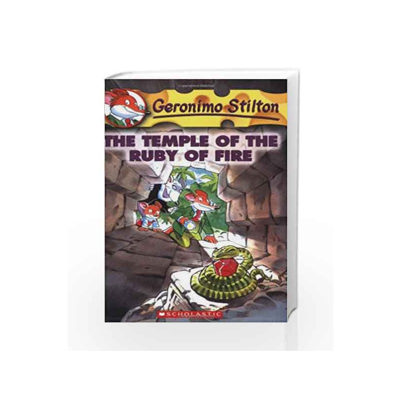 The Temple of the Ruby of Fire: 14 (Geronimo Stilton) by Geronimo Stilton Book-9780439661638