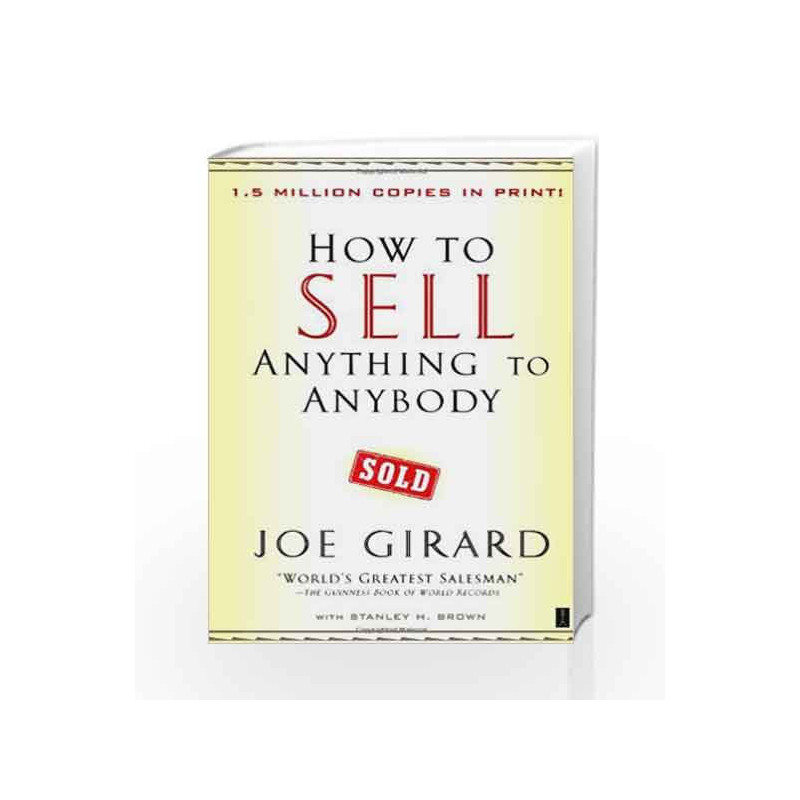 How to Sell Anything to Anybody by Joe Girard Book-9780743273961