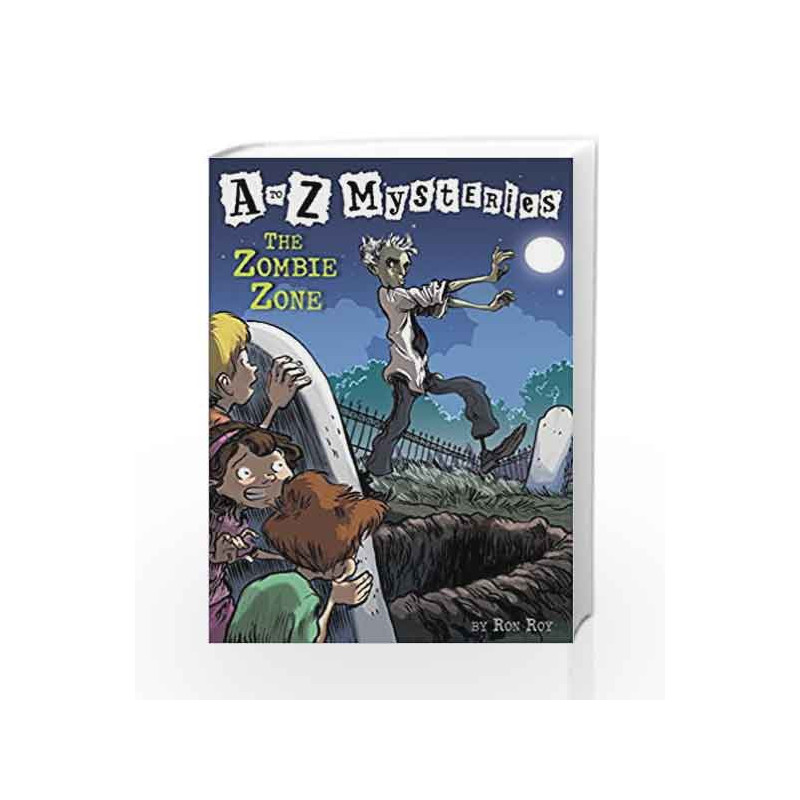A to Z Mysteries: The Zombie Zone (A Stepping Stone Book(TM)) by Ron Roy Book-9780375824838