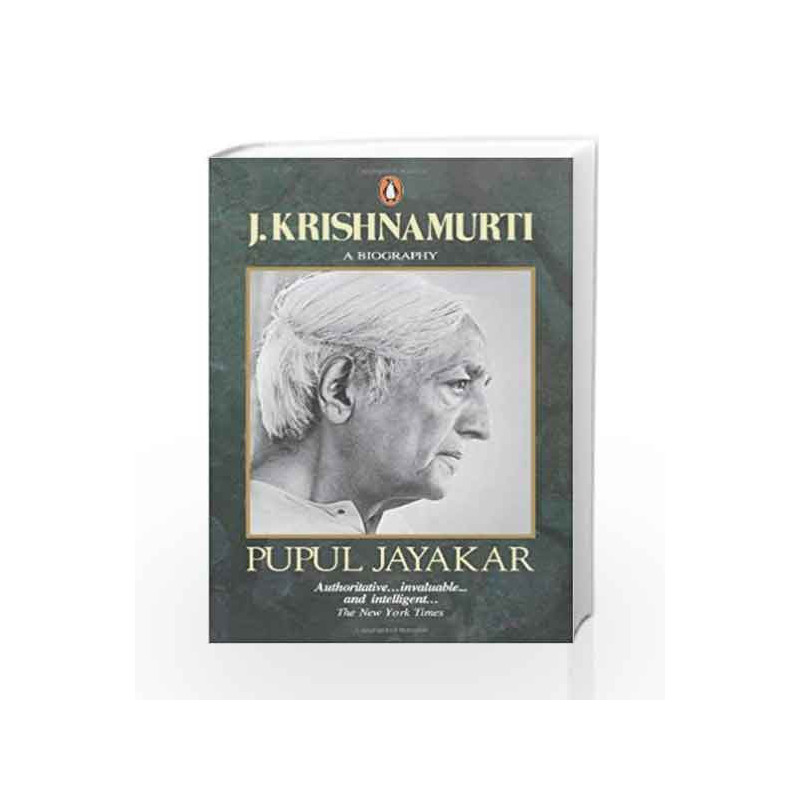 J. Krishnamurti by Jayakar, Pupul Book-9780140103434
