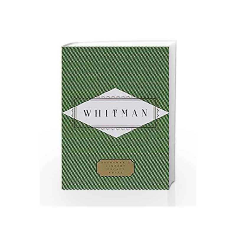 Poems (Everyman's Library POCKET POETS) by Walt Whitman Book-9781857157154