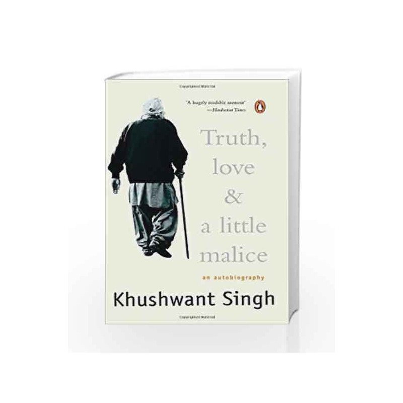 Truth, Love and a Little Malice by Khushwant Singh Book-9780143029571