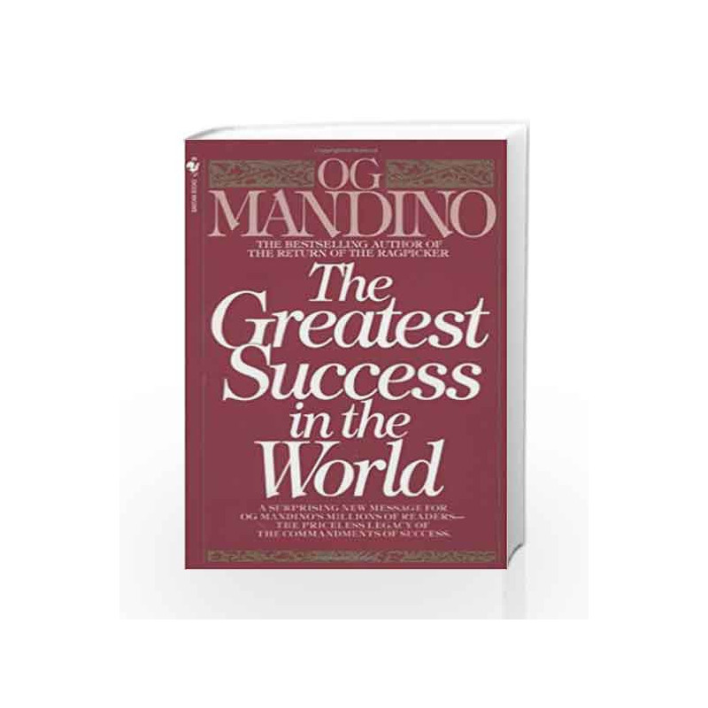 The Greatest Success in the World by Og Mandino Book-9780553278255