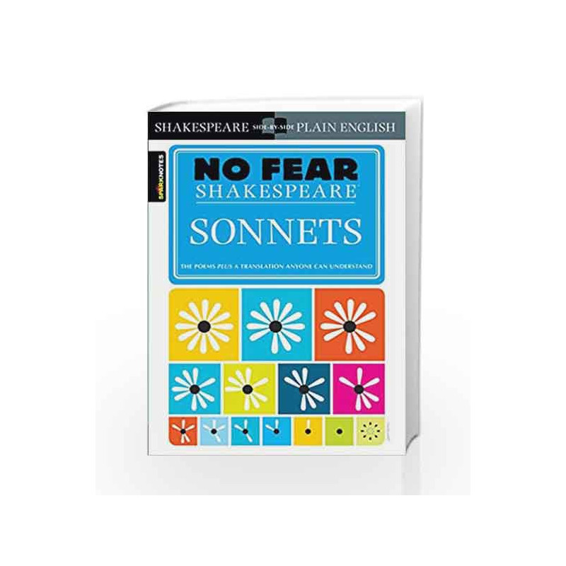 No Fear Shakespeare: Sonnets by SparkNotes Editors Book-9781411402195