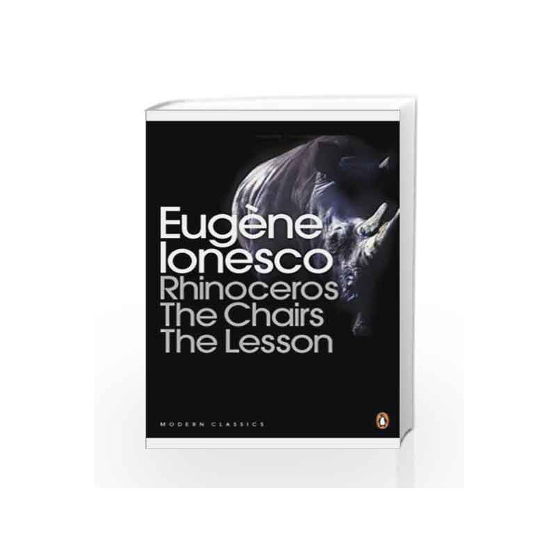 Modern Classics Rhinoceros Chairs Lesson (Penguin Modern Classics) by Ionesco, Eugene Book-9780141184296