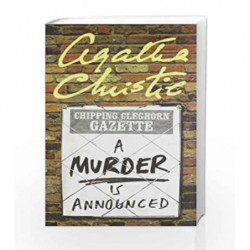 Agatha Christie  - A Murder Is Announced by CHRISTIE AGATHA Book-9780007282586