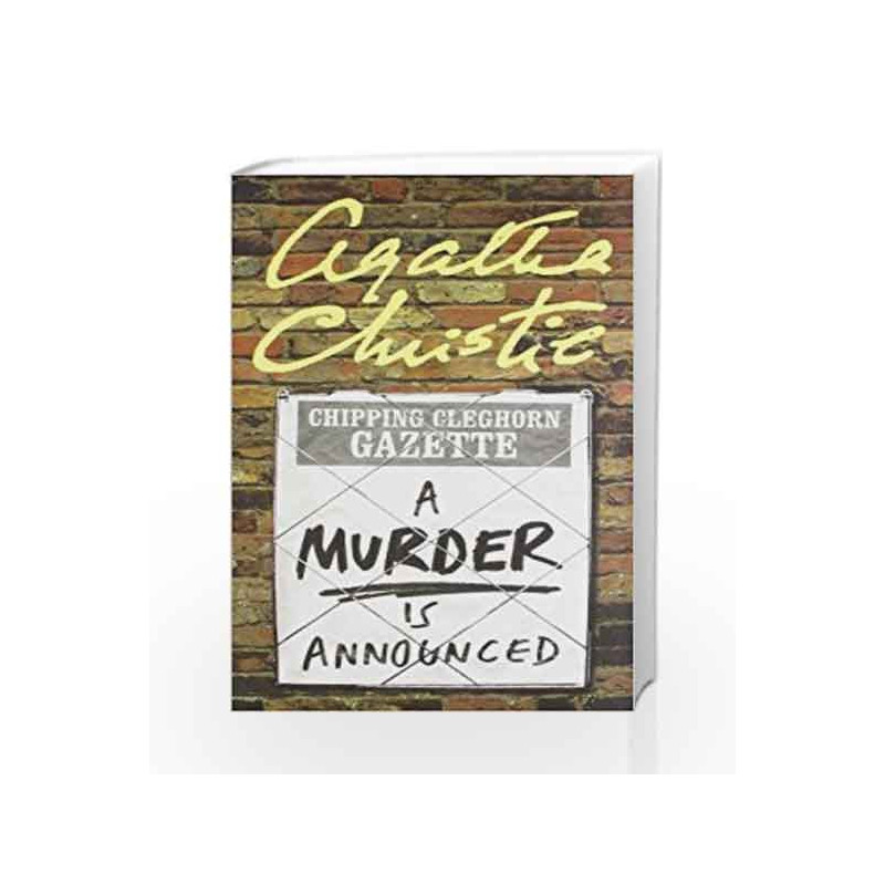 Agatha Christie  - A Murder Is Announced by CHRISTIE AGATHA Book-9780007282586