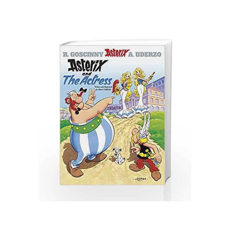Asterix And The Actress: Album 31 by UDERZO ALBERT Book-9780752846583