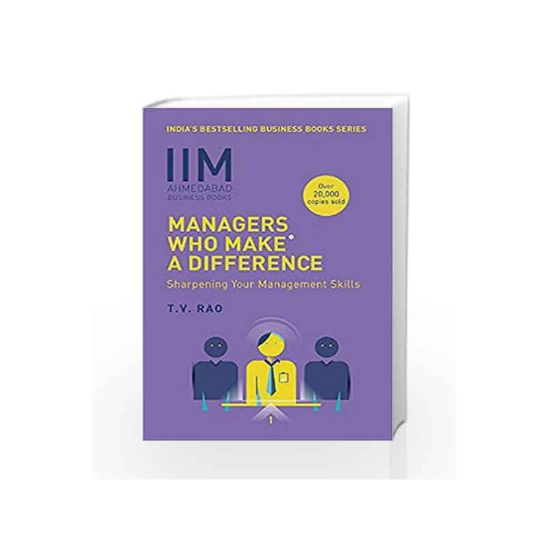 IIMA - Managers Who Make a Difference by T.V. Rao Book-9788184001372
