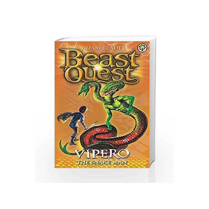 Vipero the Snake Man: Series 2 Book 4 (Beast Quest) by Adam Blade Book-9781846169915