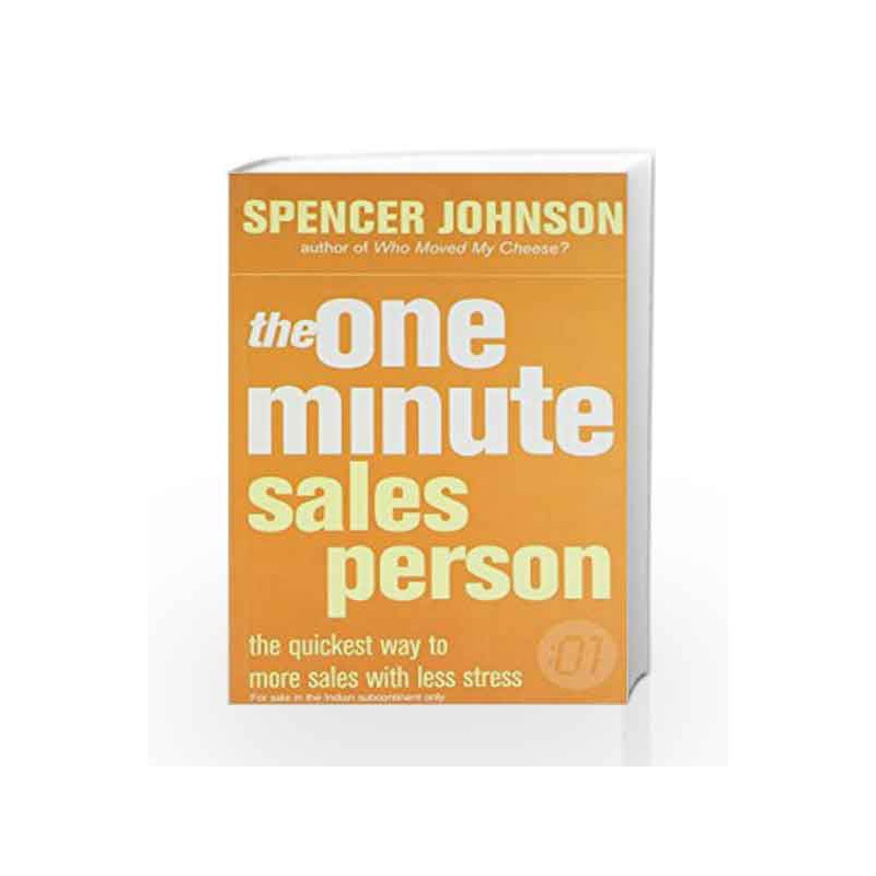 The One Minute Sales Person by Johnson, Spencer Book-9788172235239