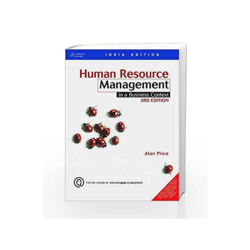 Human Resource Management In a Business Context by Alan Price Book-9788131514863