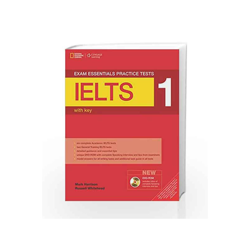 Exam Essentials Practice Tests IELTS Level 1 with key by Russell Whitehead Book-9788131517758