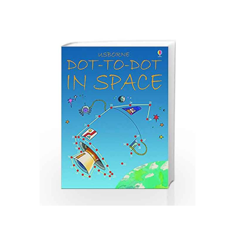 Dot-to-Dot in Space (Usborne Dot to Dot Books) by Karen Bryant Mole Book-9780746057186