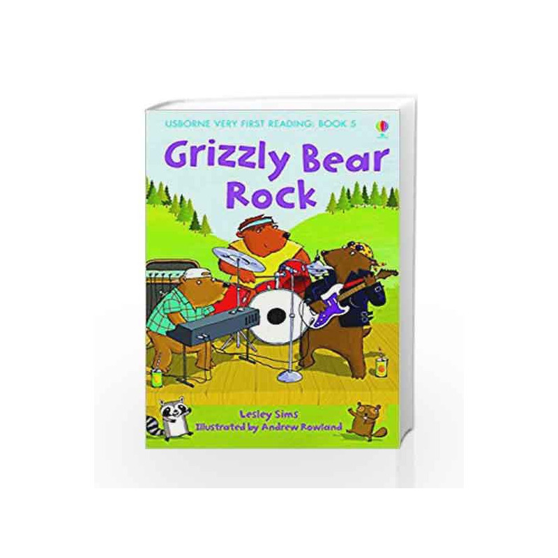 Grizzly Bear Rock (1.0 Very First Reading) by Lesley Sims Book-9781409507079