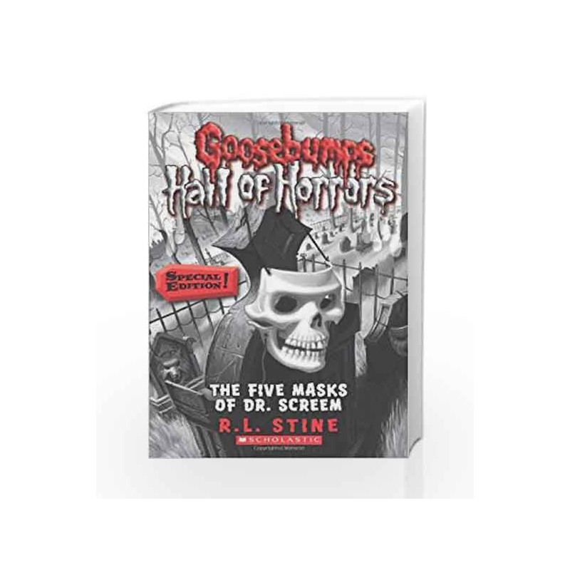 The Five Masks of Dr. Screem (GB Hall of Horrors Se - 3) by R.L. Stine Book-9780545289368