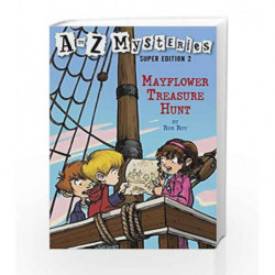 A to Z Mysteries Super Edition 2: Mayflower Treasure Hunt (A Stepping Stone Book(TM)) by ROY RON Book-9780375839375