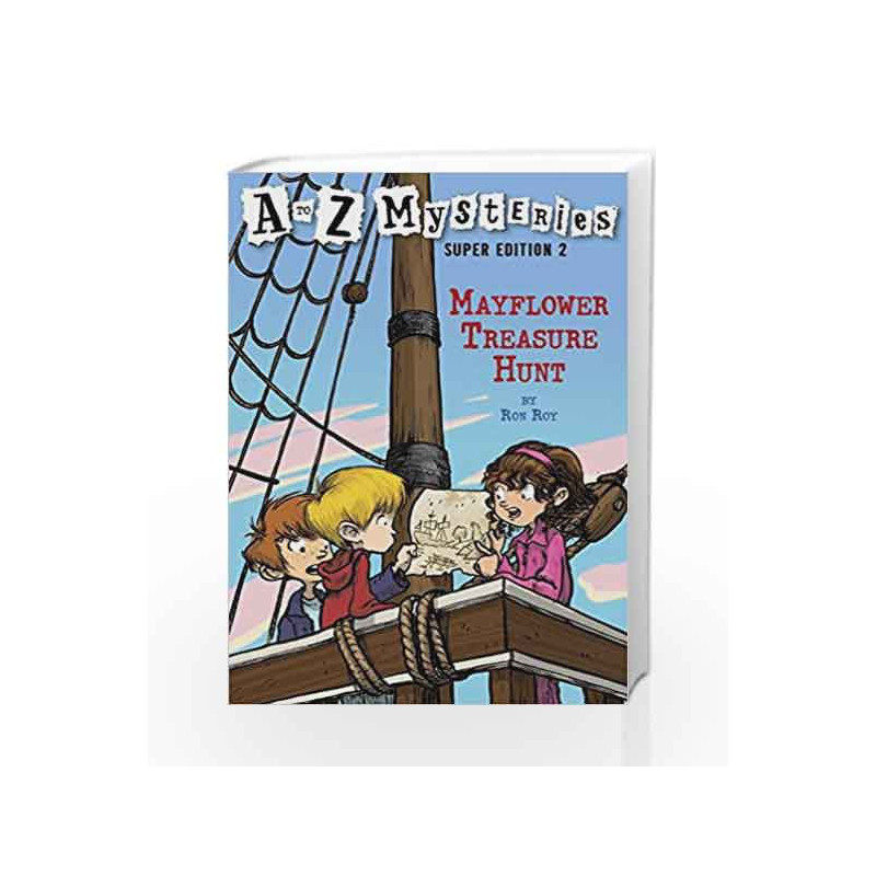 A to Z Mysteries Super Edition 2: Mayflower Treasure Hunt (A Stepping Stone Book(TM)) by ROY RON Book-9780375839375