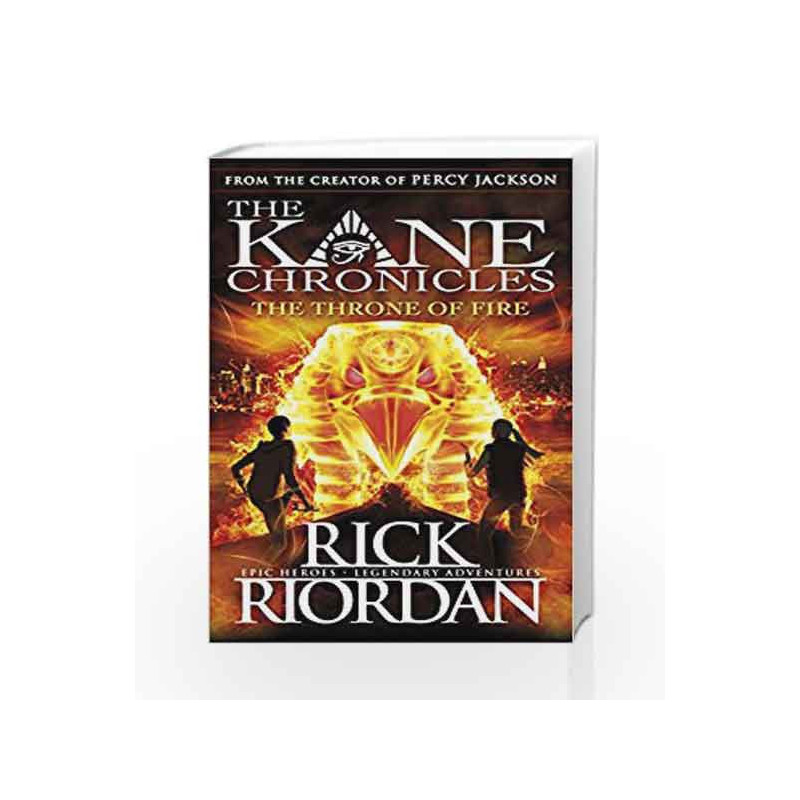 The Throne of Fire (Kane Chronicles) by Rick Riordan Book-9780141335674