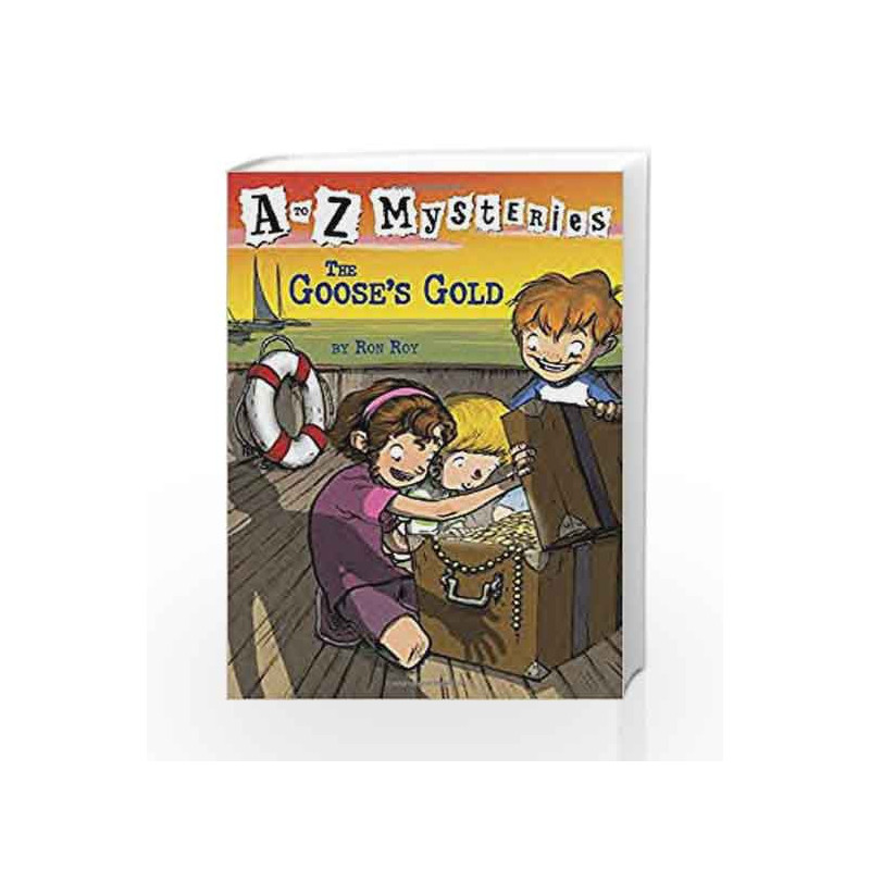 A to Z Mysteries: The Goose's Gold (A Stepping Stone Book(TM)) by Ron Roy Book-9780679890782