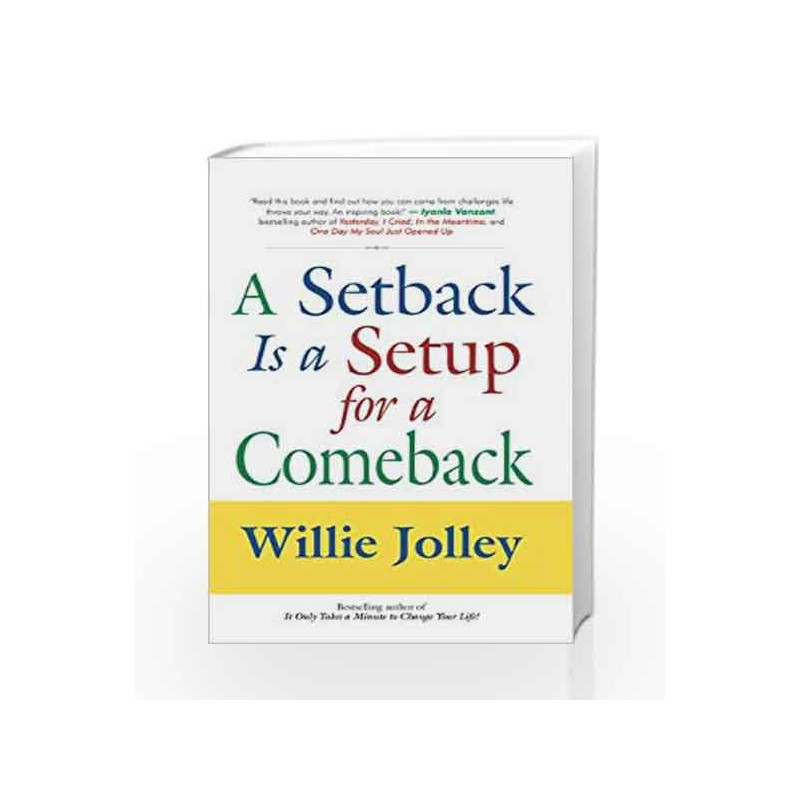 A Setback Is a Setup For Comeback by Jolley Willie Book-9788183222648
