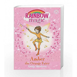 Rainbow Magic: The Rainbow Fairies: 2: Amber the Orange Fairy by Daisy Meadows Book-9781843620174