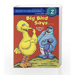 Big Bird Says... (Sesame Street) (Step into Reading) by Sharon Lerner Book-9780394874999