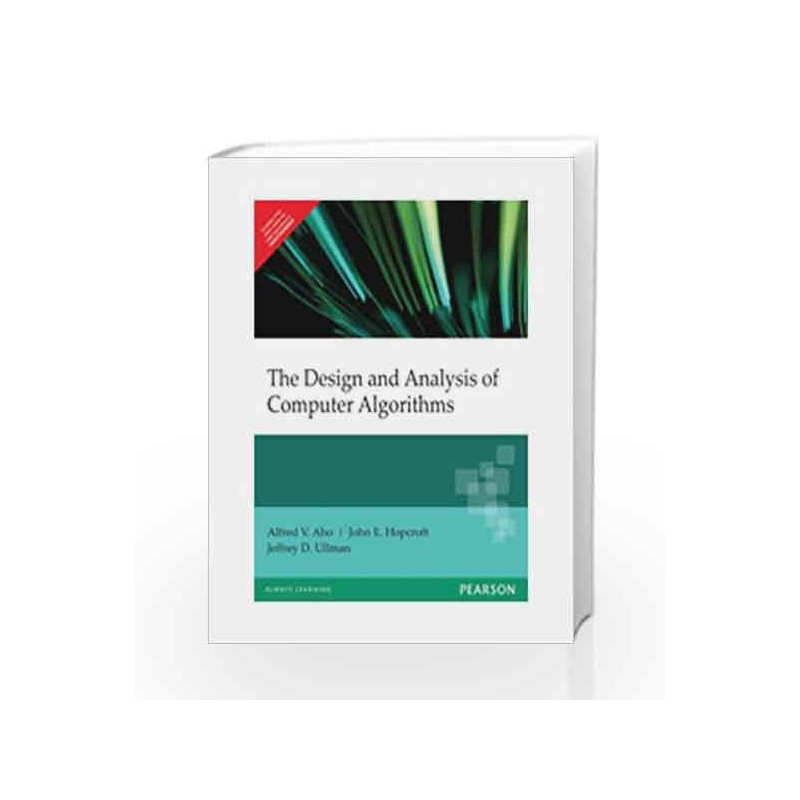 Design & Analysis of Computer Algorithms, 1e by AHO Book-9788131702055