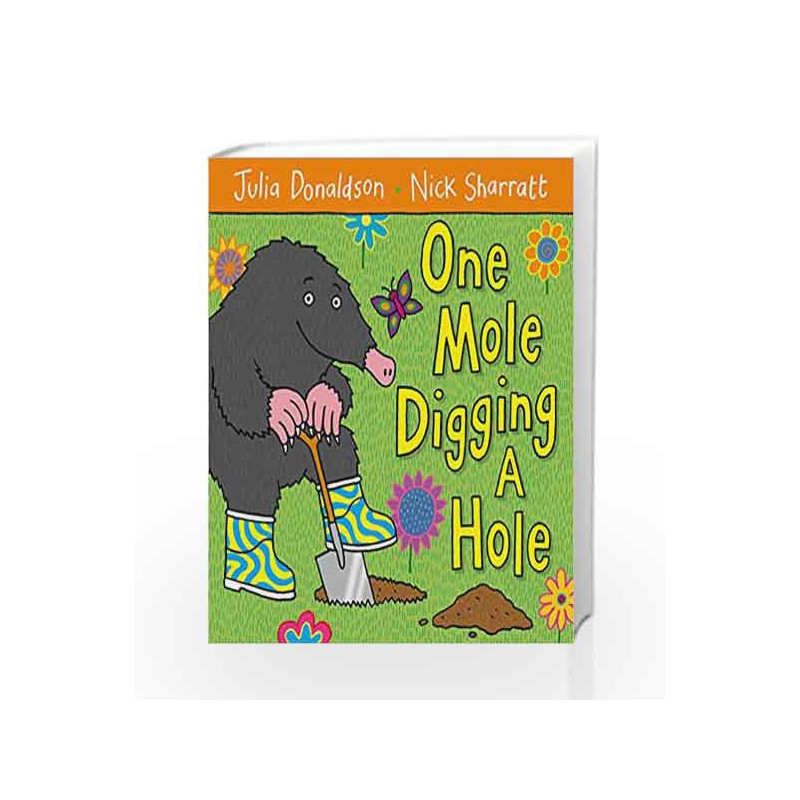 One Mole Digging a Hole by Julia Donaldson Book-9780230706477
